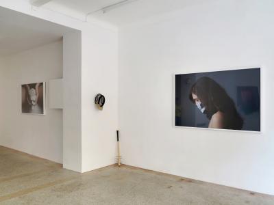 <b>Baiser cannibale</b> - vue de l'exposition, Le 22, Nice, 2014