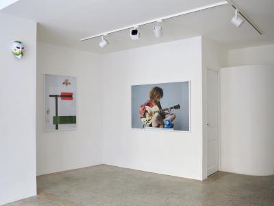 <b>Baiser cannibale</b> - vue de l'exposition, Le 22, Nice, 2014