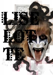 <b>Poster 4</b> - (Try walking in my shoes), digital print, mat paper, 120x84 cm, unlimited edition, 2006