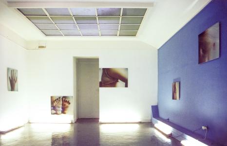 <b>Les vases communicants</b> - exhibition view, Le Logoscope, Monaco, 2001