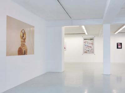 <b>Eponyme</b> - vue de l'exposition, avec Gérald Panighi (invitée Caroline Rivalan), L'Arteppes, Annecy, 2014