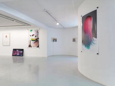 <b>Eponyme</b> - vue de l'exposition, avec Gérald Panighi (invitée Caroline Rivalan), L'Arteppes, Annecy, 2014