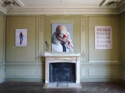 <b>L'herbe rouge</b> - exhibition view, Villa Cameline [Maison abandonnée], Nice, 2011