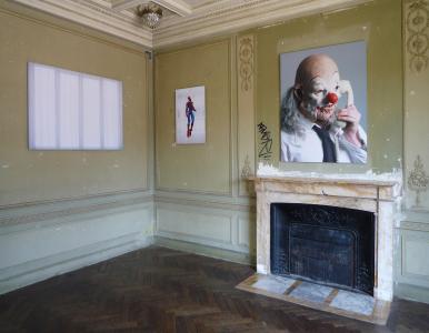 <b>L'herbe rouge</b> - exhibition view, Villa Cameline [Maison abandonnée], Nice, 2011