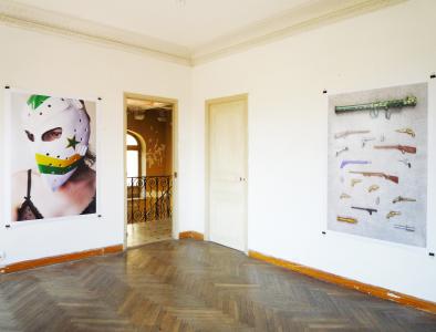 <b>L'herbe rouge</b> - exhibition view, Villa Cameline [Maison abandonnée], Nice, 2011