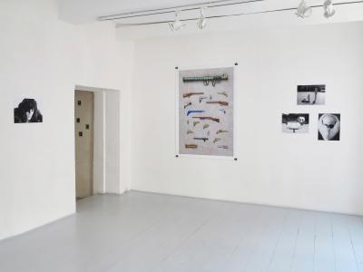 <b>Le fil du rasoir</b> - exhibition view, Galerie Martagon, Malaucène, 2014