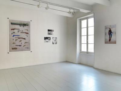 <b>Le fil du rasoir</b> - exhibition view, Galerie Martagon, Malaucène, 2014