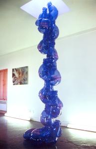 <b>Sans titre</b> - (Bang Bang), sculpture gonflable, hauteur: 310 cm