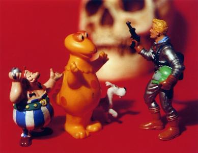 <b>Bonjour, la nature morte !</b> - photographie couleur, 50x65 cm, édition: 1 et 1 e.a., 1997