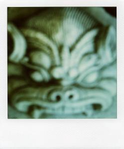 <b>The border</b> - color polaroid, 10,7x8,8 cm, single print, 2003-2007