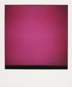 <b>The border</b> - color polaroid, 10,7x8,8 cm, single print, 2003-2007