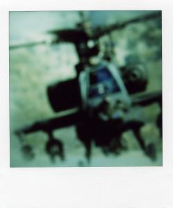 <b>The border</b> - color polaroid, 10,7x8,8 cm, single print, 2003-2007