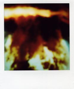 <b>The border</b> - color polaroid, 10,7x8,8 cm, single print, 2003-2007